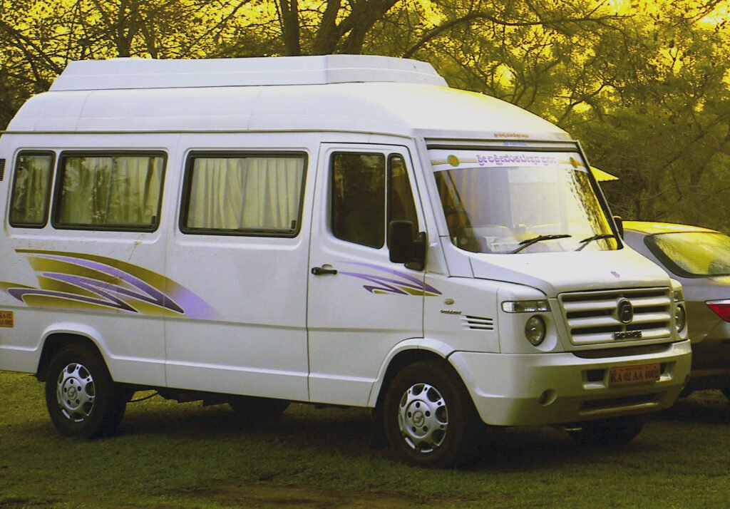 Tempo Traveller for group travel